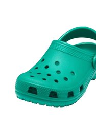 Crocs Childrens/Kids Classic Clogs (Deep Green)