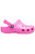 Crocs Childrens/Kids Classic Clogs (Electric Pink)