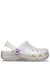 Crocs Childrens/Kids Classic Glitter Slip On Clog (Oyster/Glitter)