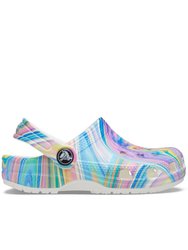 Crocs Childrens/Kids Classic Out Of This World II Swirl Clogs (Multicolored)