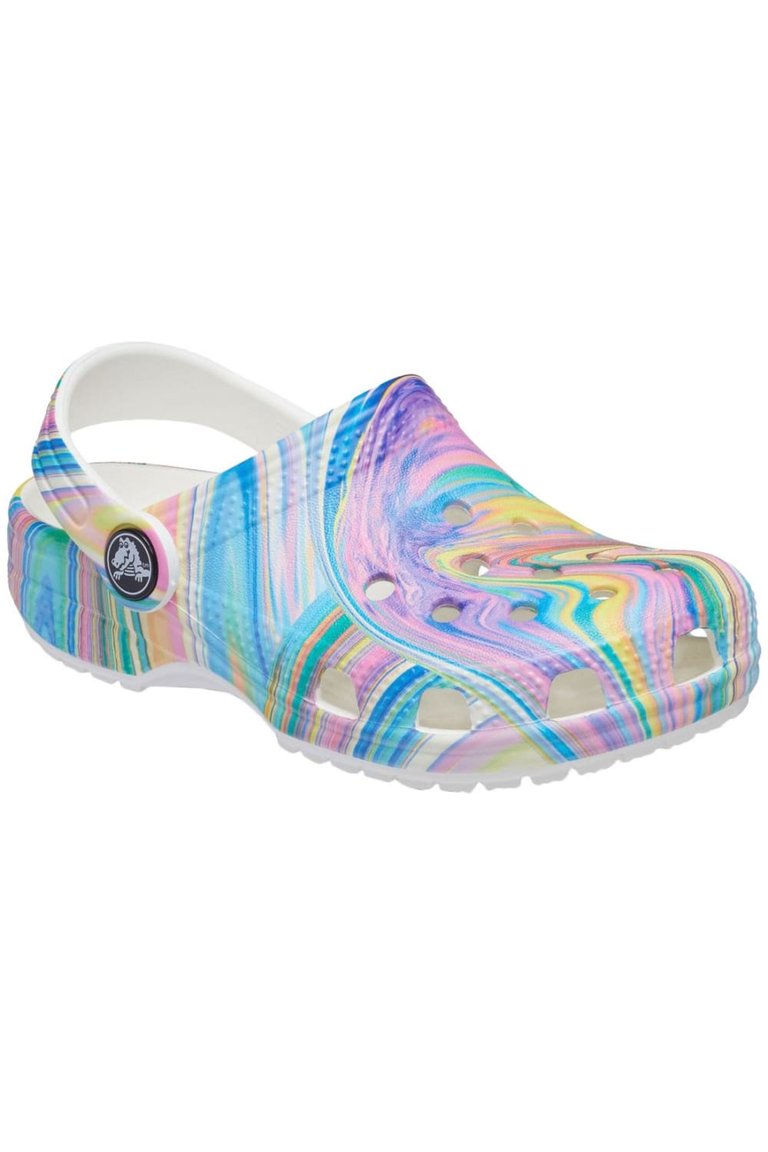 Crocs Childrens/Kids Classic Out Of This World II Swirl Clogs (Multicolored) - Multicolored