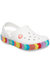 Crocs Childrens/Kids Crocband Chevron Beaded Clogs (White) - White