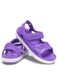 Crocs Childrens/Kids Crocband LL Sandal (Neon Purple)