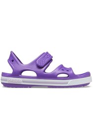 Crocs Childrens/Kids Crocband LL Sandal (Neon Purple)