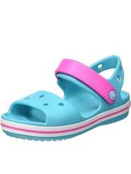 Crocs Childrens/Kids Crocband Sandals/Clogs (Aqua Blue) - Aqua Blue