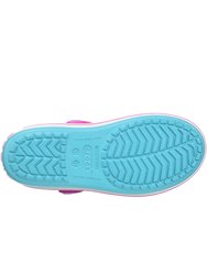 Crocs Childrens/Kids Crocband Sandals/Clogs (Aqua Blue)