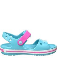 Crocs Childrens/Kids Crocband Sandals/Clogs (Aqua Blue)