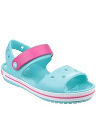 Crocs Childrens/Kids Crocband Sandals/Clogs (Pool/Candy) - Pool/Candy