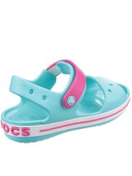 Crocs Childrens/Kids Crocband Sandals/Clogs (Pool/Candy)