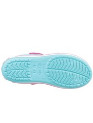 Crocs Childrens/Kids Crocband Sandals/Clogs (Pool/Candy)