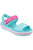 Crocs Childrens/Kids Crocband Sandals/Clogs (Pool/Candy) - Pool/Candy