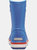 Crocs Childrens/Kids Crocband Wellington Boots (Blue/Orange) (11 Little Kid)