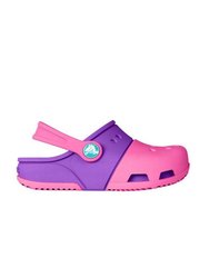 Crocs Childrens/Kids Electro II Slip On Clogs (Pink/Purple) - Pink/Purple