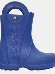 Crocs Childrens/Kids Handle It Rain Boots (Blue) (10 Toddler)