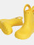 Crocs Childrens/Kids Handle It Rain Boots (Yellow) (8 Toddler)