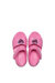 Crocs Girls Classic Heart Charm Sandals (Pink)