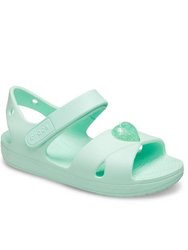 Crocs Girls Cross Strap Sandal (Mint Green) - Mint Green