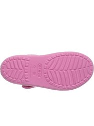 Crocs Girls Cross Strap Sandal (Pink)