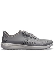 Crocs Mens LiteRide Pacer Sneaker (Gray/White)