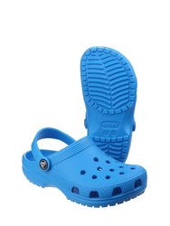 Crocs Unisex Childrens/Kids Classic Clogs (Blue)