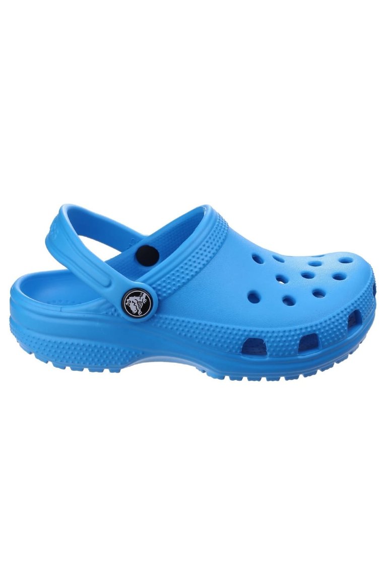 Crocs Unisex Childrens/Kids Classic Clogs (Blue)