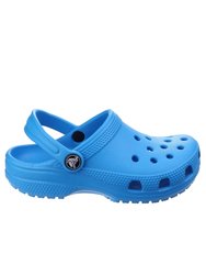 Crocs Unisex Childrens/Kids Classic Clogs (Blue)