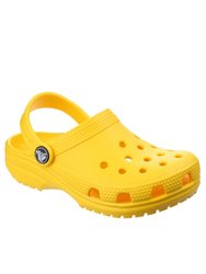 Crocs Unisex Childrens/Kids Classic Clogs (Yellow) - Yellow