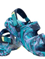 Unisex Adult Classic All-Terrain Dual Straps Sandals - Multicolored