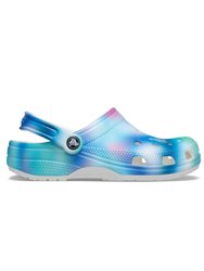 Unisex Adult Classic Solarized Clogs (White/Multicolored)