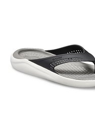 Unisex LiteRide Flip Flop (Black/Smoke) - Black/Smoke