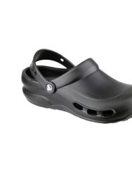 Unisex Specialist Vent Work Clogs (Black)