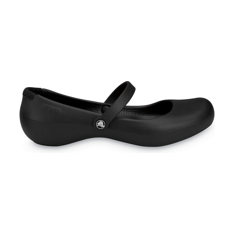 Womens/Ladies Alice Work Clogs - Black