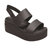 Womens/Ladies Brooklyn Sandals (Black)