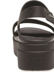 Womens/Ladies Brooklyn Sandals (Black)