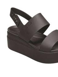 Womens/Ladies Brooklyn Sandals (Black)