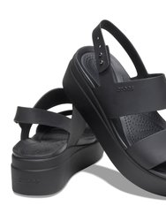 Womens/Ladies Brooklyn Sandals (Black)