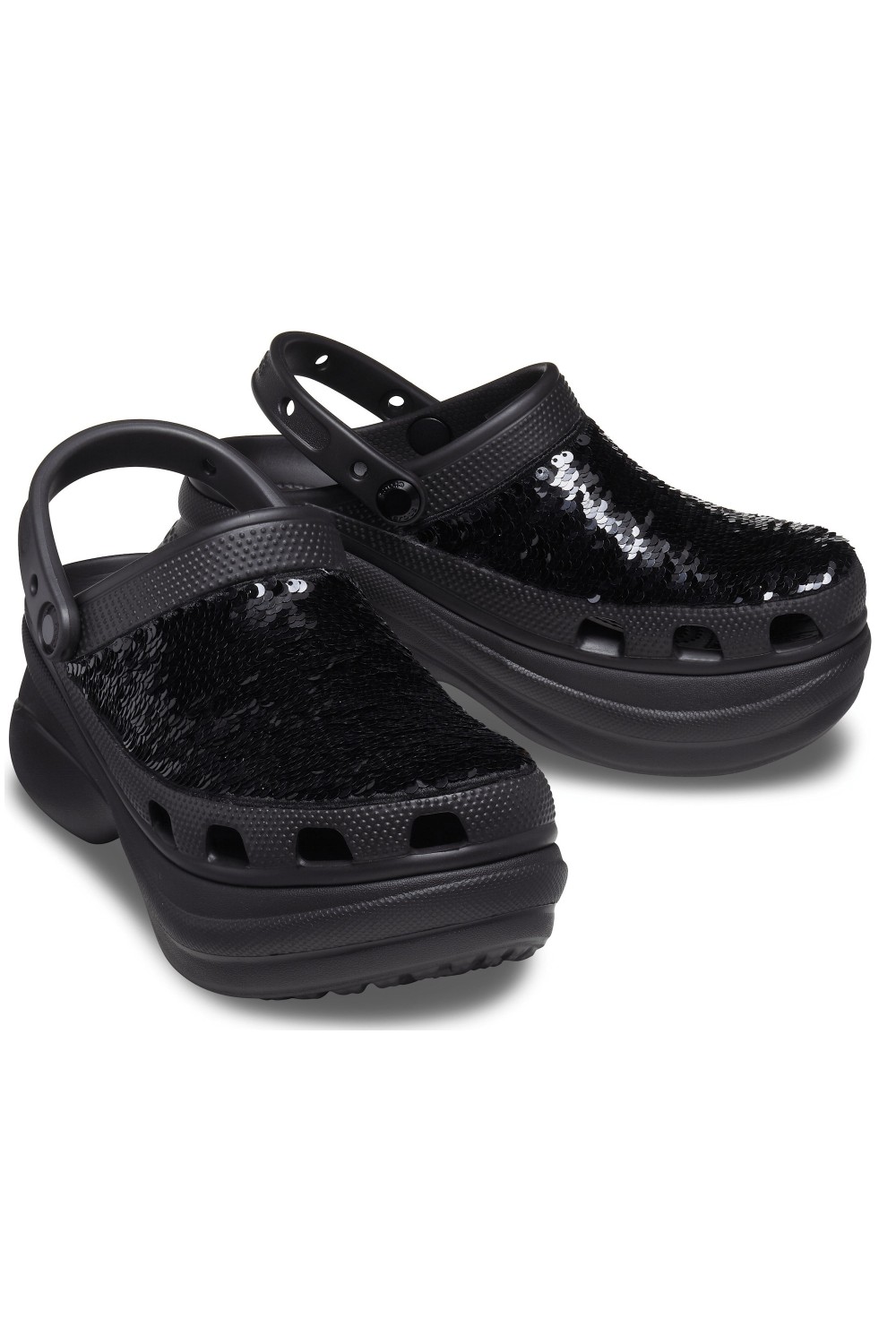 Crocs Classic Bae Clog Sequin Black
