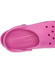 Womens/Ladies Classic Clog - Electric Pink