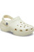 Womens/Ladies Classic Platform Clogs - Bone