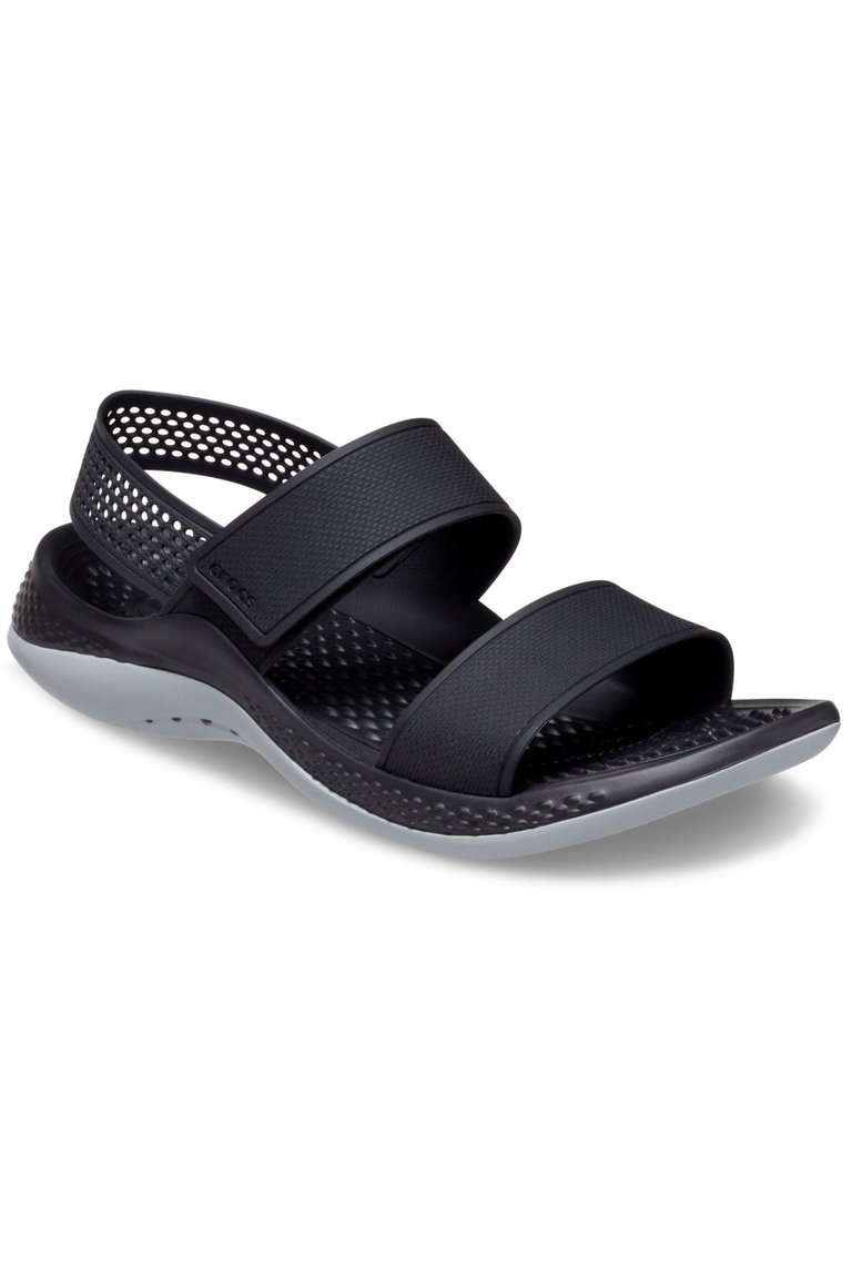 Womens/Ladies LiteRide 360 Sandals - Black/Light Grey