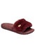 Womens Sloane Luxe Slide - Burgundy - Burgundy