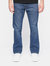 Crosshatch Mens Bandol Straight Leg Jeans (Dark Wash)