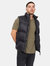 Crosshatch Mens Demerley Contrast Panel Vest (Black)