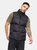 Crosshatch Mens Demerley Contrast Panel Vest (Black) - Black