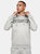 Crosshatch Mens Holdouts Hoodie (Grey Marl)