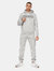 Crosshatch Mens Holdouts Hoodie (Grey Marl)