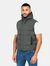 Crosshatch Mens Kampleys Embossed Vest (Deep Olive) - Deep Olive