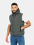 Crosshatch Mens Kampleys Embossed Vest (Deep Olive)