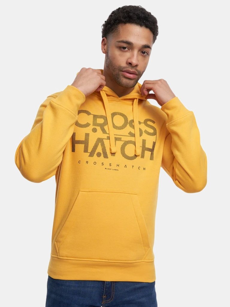 Crosshatch Yellow Mens Meshouts Hoodie Yellow Verishop