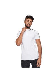 Mens Allred Polo Shirt - White